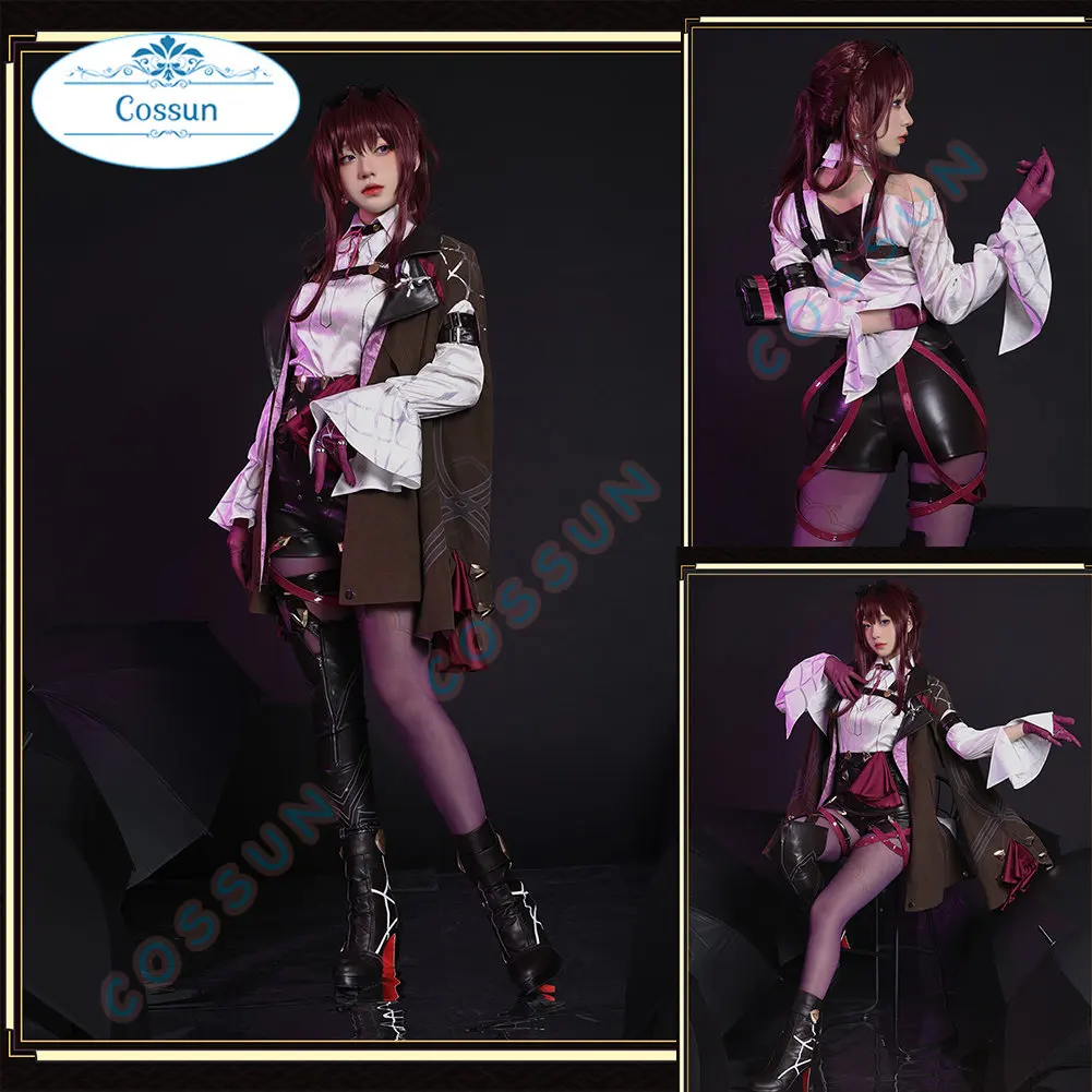 

Game Honkai:Star Rail Kafka Cosplay Costume Halloween outfits Women New Suit Uniform