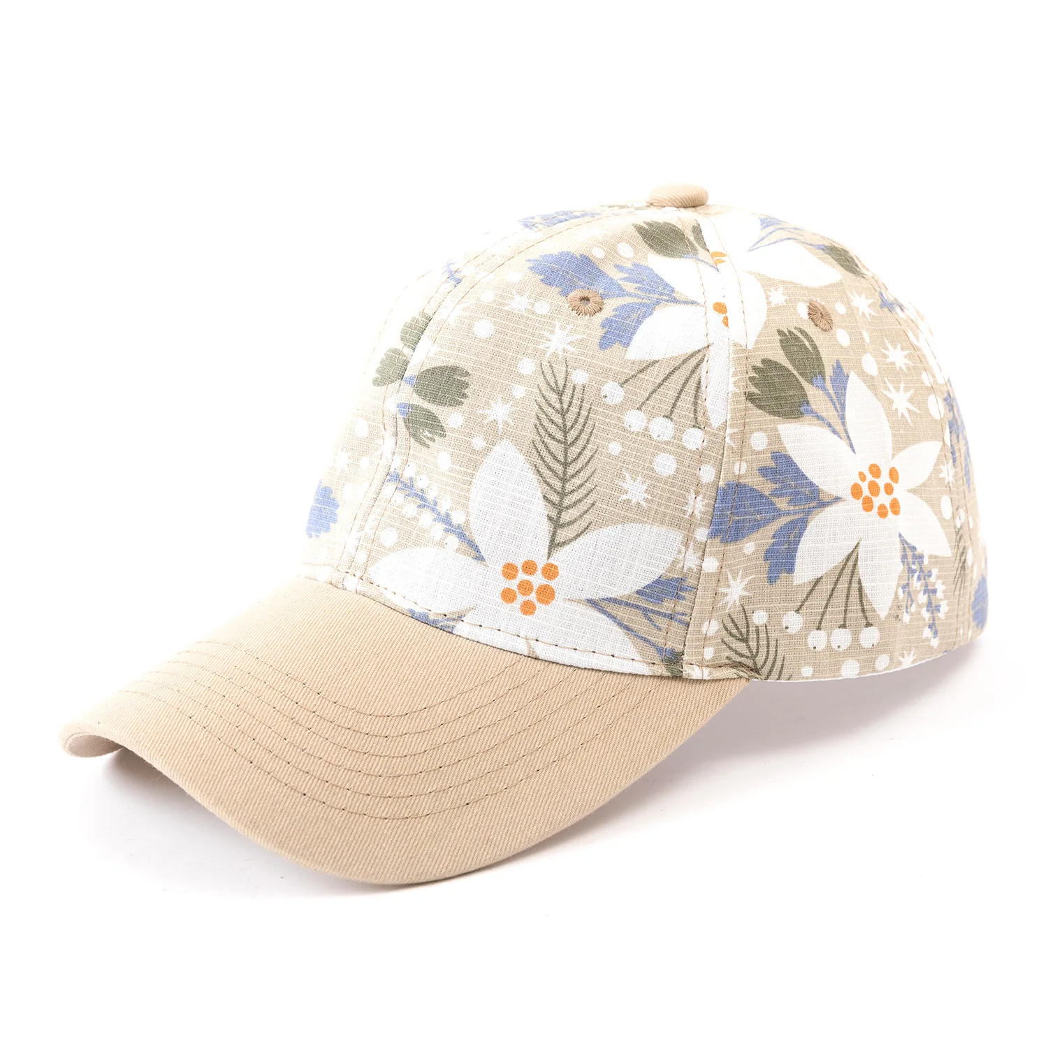 

Adult Spring And Summer New Trendy Women's Sun Hat Big-rim Flower Baseball Cap Fashion Outdoor Sun Protection Sun Hat Peaked Hat