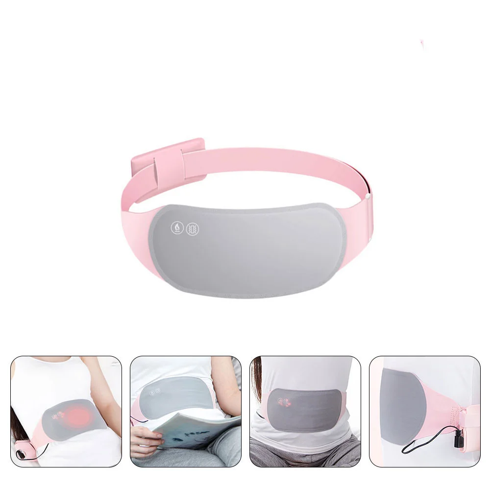 

Belt Waist Heating Electric Pad Heat Support Lumbar Tummy Warmer Warming Abdominal Cordless Hotlower Heated