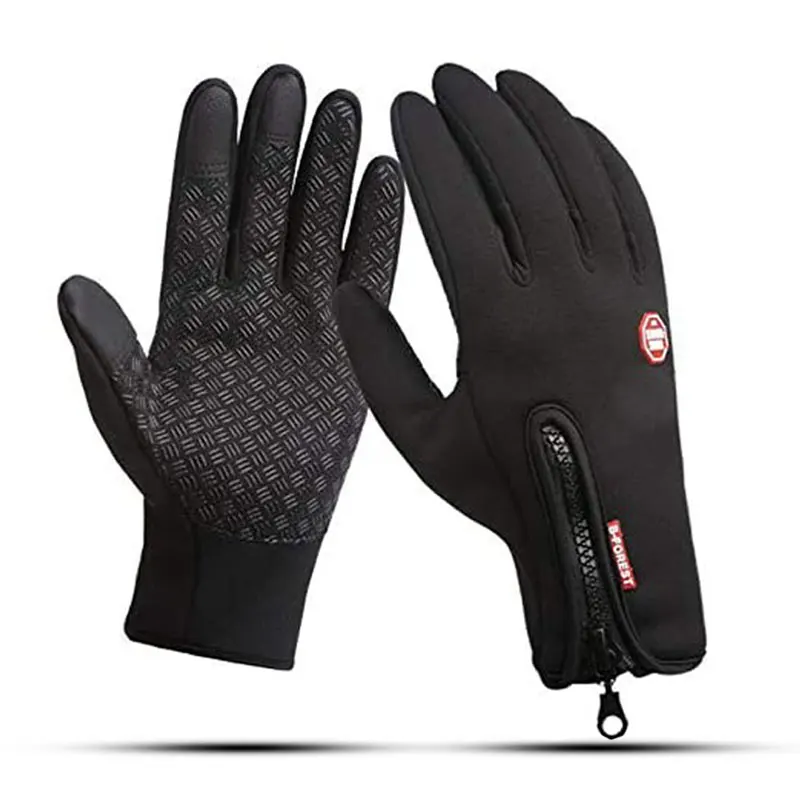 

Наружные Нескользящие велосипедные перчатки с сенсорным экраном, водонепроницаемые зимние мотоциклетные велосипедные рандомные перчатки...