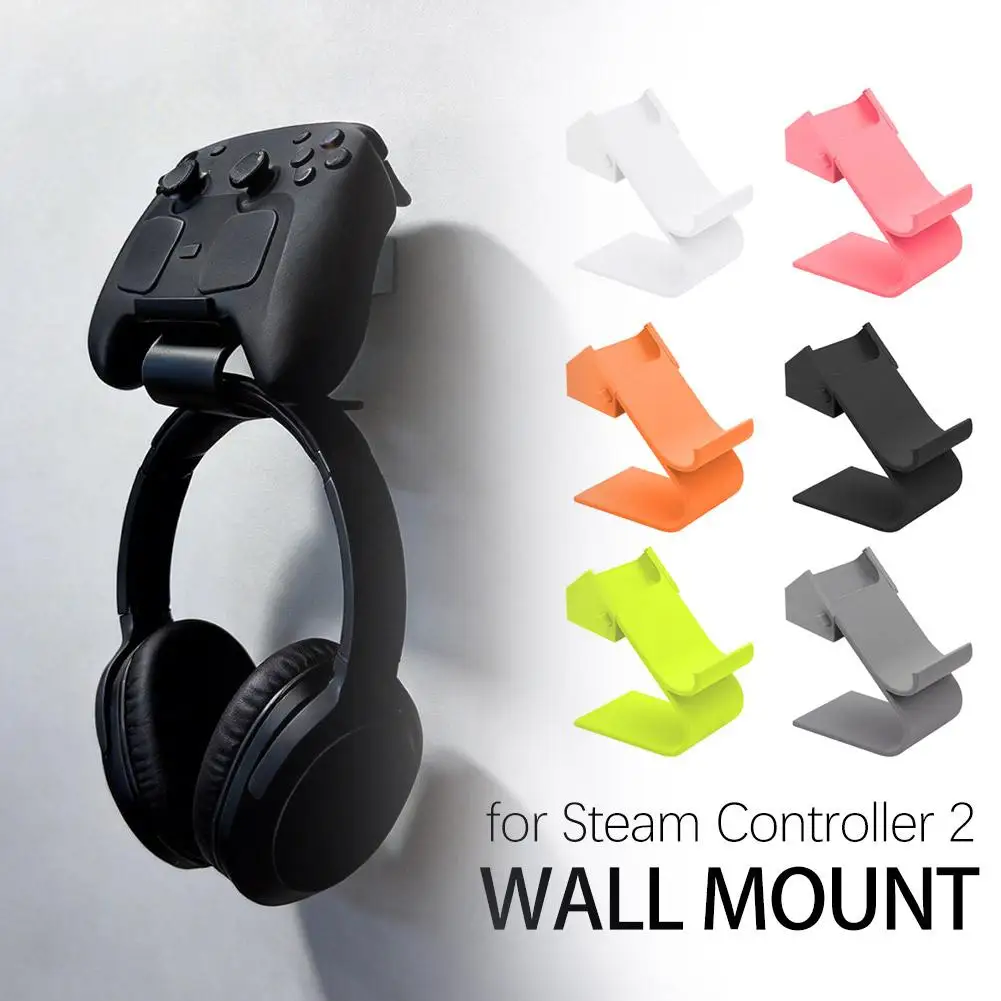 Фото Настенная подставка для хранения игровых контроллеров Steam Controller 2, держатель для консоли, органайзер для домашней игровой комнаты №4