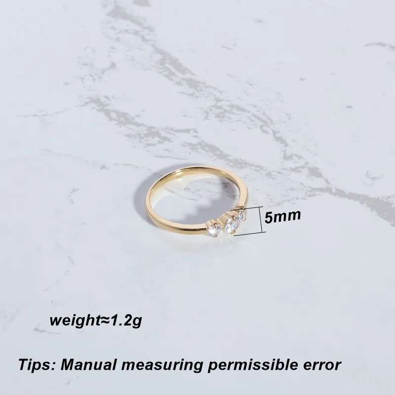 Модное большое позолоченное кольцо KITEAL 2024 размер 6 7 8 женское минималистичное из