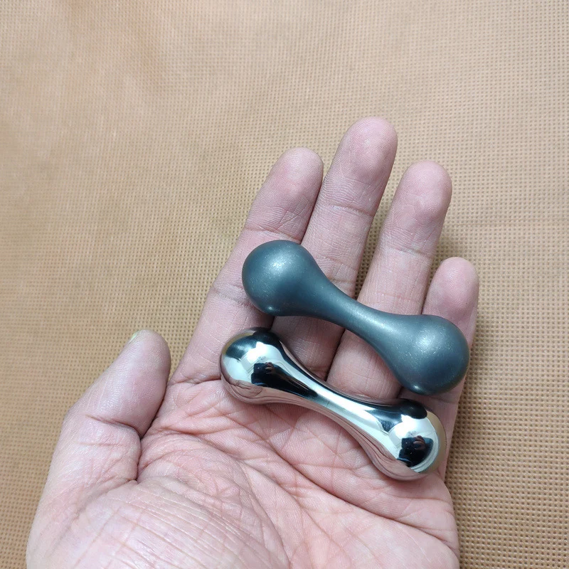 Knucklebone Titanium Edc Hand Spinner Fidgets Toys Autism Stress Relief Spielzeug Metal Juguete Para Aliviar El Estrés enlarge