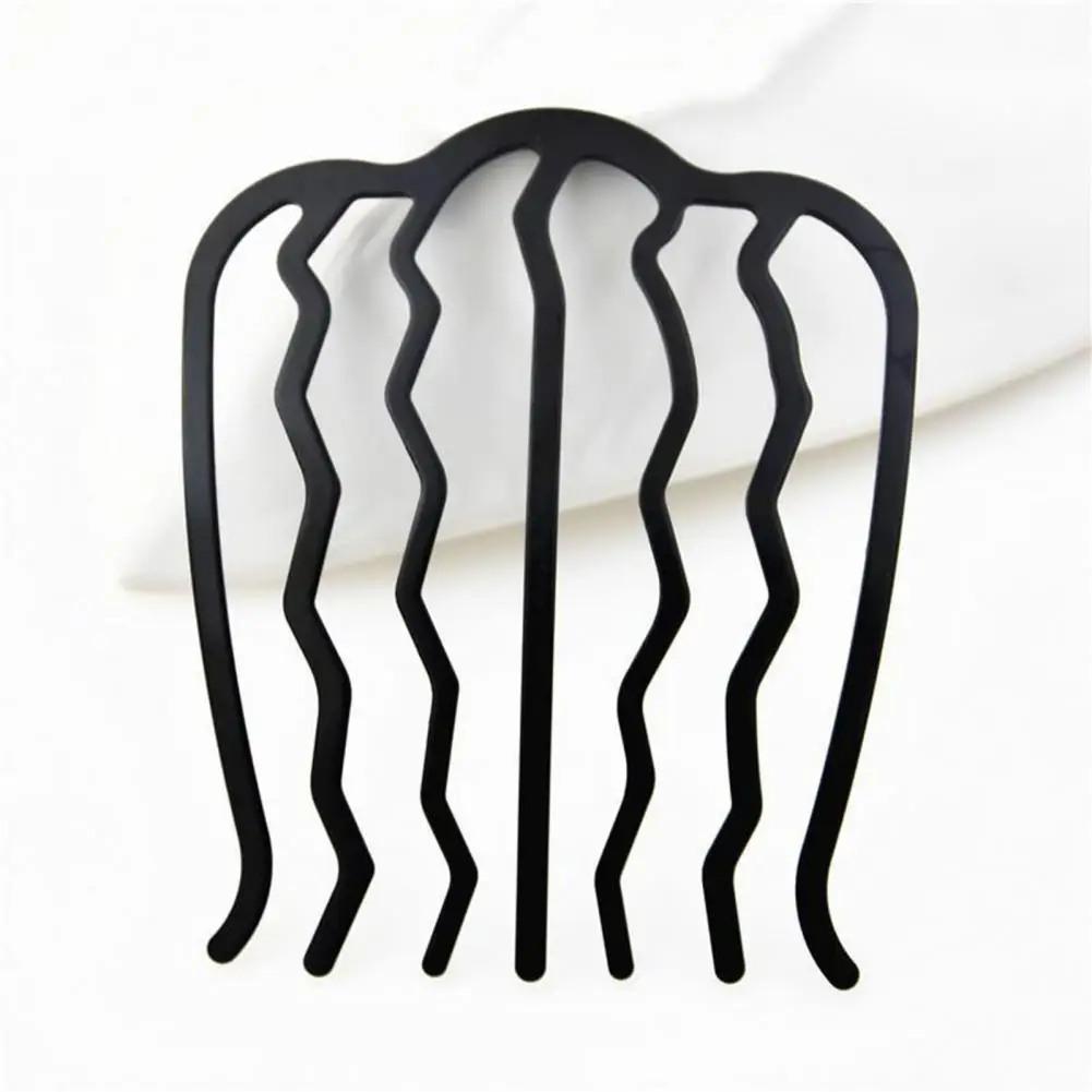 

Messy Bun Hair Pin Stylish Metal Hair Fork Clip for Women Versatile Hair Pin Comb for Messy Bun Updo Hairstyles for Effortless