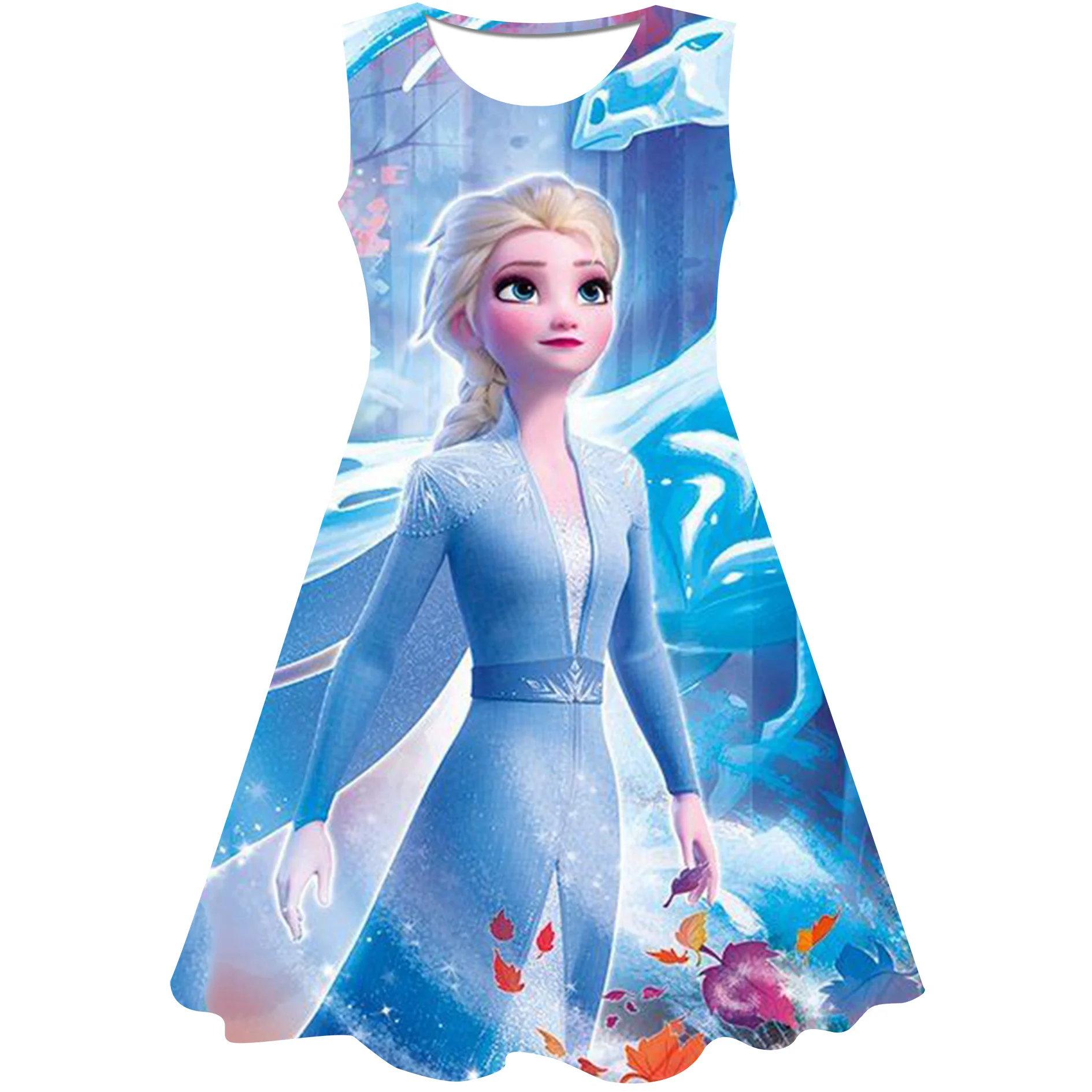 

Детское платье «Холодное сердце», на возраст 2-10 лет