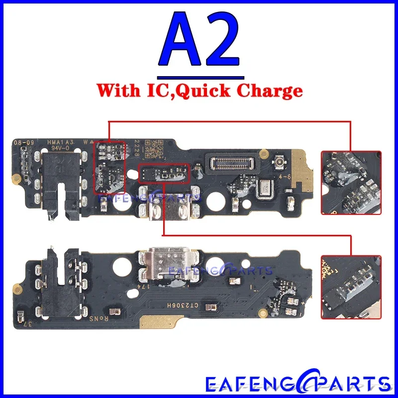Фото USB-док-станция для зарядного устройства для Redmi A1 A1 + A2 A2 + A3, плата зарядки, модуль гибких портов №4