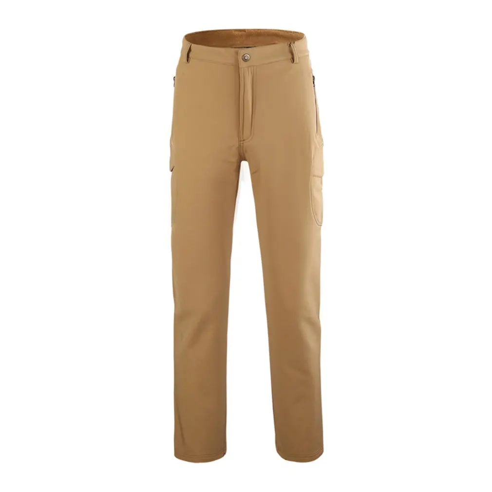 

Waterproof Soft Shell Pants Men Windproof Military Trousers Army Hunting Wear-resisting Keep Warm Pants