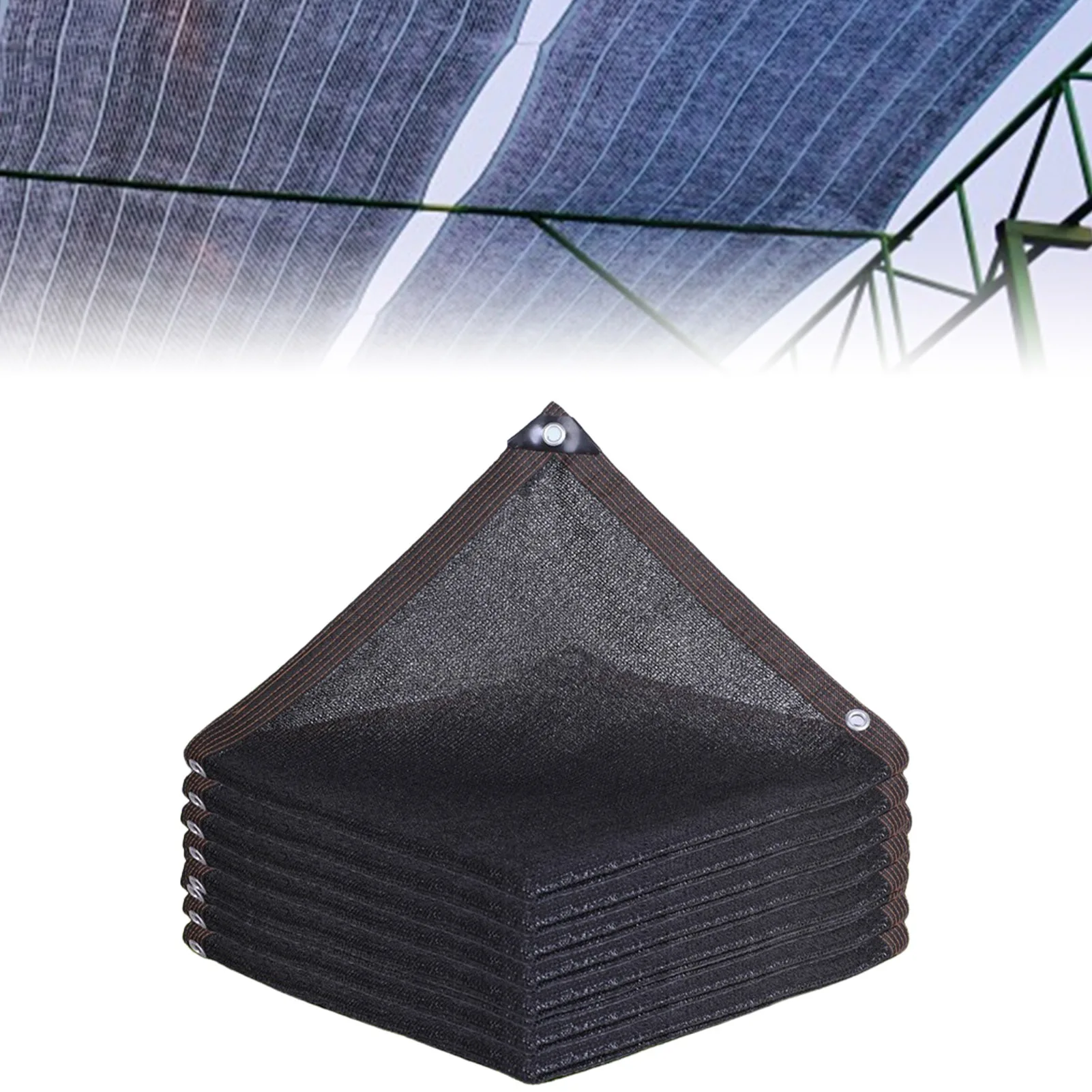 

Black Shade Net 3 Pin Anti-UV HDPE Swimming Pool Shading Net Mesh UV Resistant Net For Garden Flower Plant Greenhouse Swimming