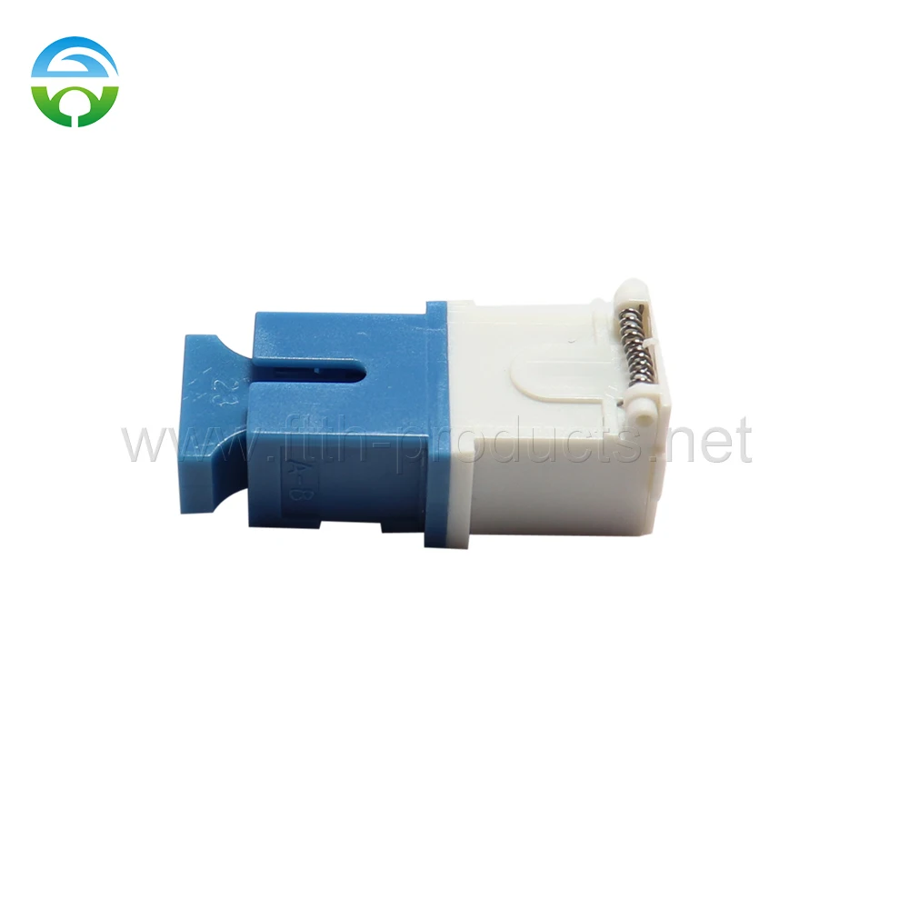 Оптоволоконный адаптер SC PC SM Simplex Shutter без фланца 200 шт