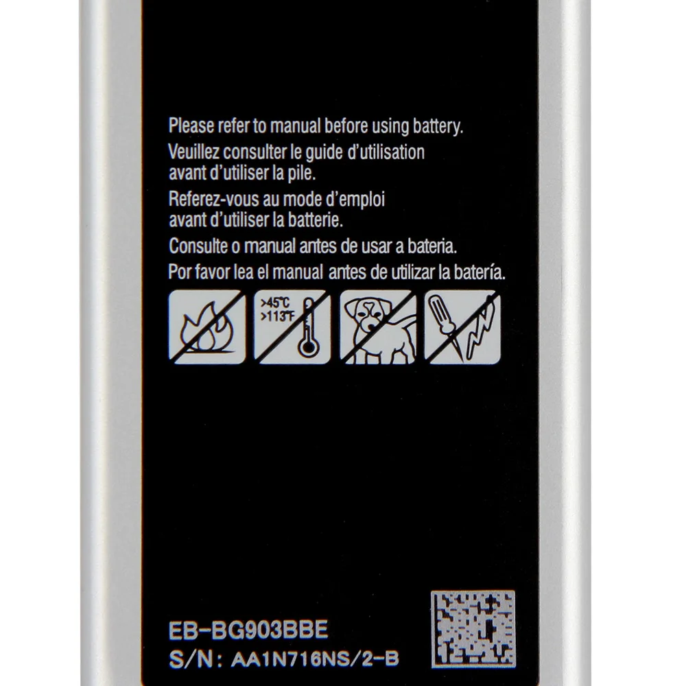 Replacement Battery EB-BG903BBE For Samsung Galaxy S5 Neo With NFC Phone 4 Pins 2800mAh | Мобильные телефоны и аксессуары