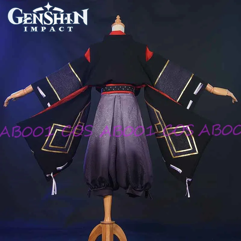 Игра Genshin Impact Five Kasen Косплей Scaramouche Костюм Аниме Одежда Cos Подарки