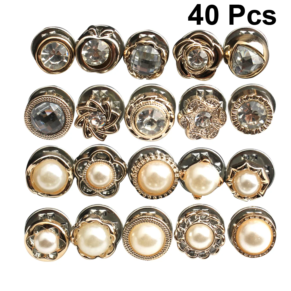 Купи Buttons Pearlbutton Snap Sewing Clothes Press Sewvintage Beads Decorative Clothing Rhinestone Shirt Accessories Cloth Metal за 266 рублей в магазине AliExpress
