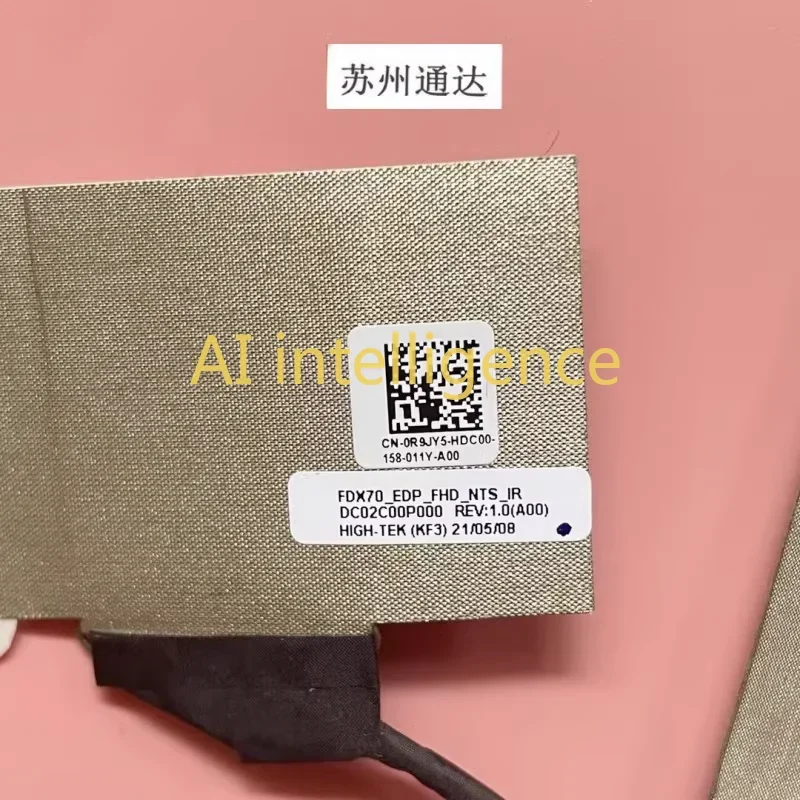 Оригинальный ИК-кабель для Dell Precision 7750 M7750 FDX70 EDP FHD без сенсорного кабеля 0R9JY5