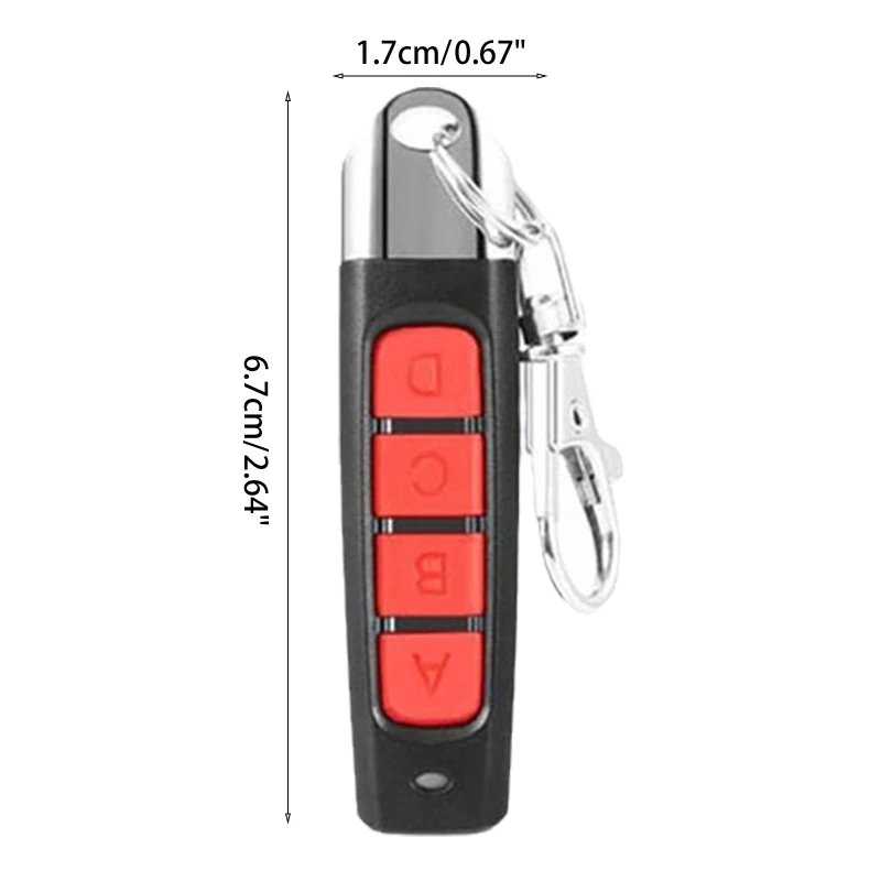 

Пульт дистанционного управления B36A, 433 МГц, 4 канала, Открыватель ворот гаража, дистанционное управление