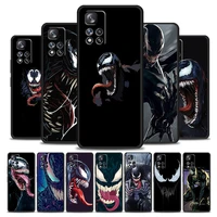 mutant creature cool for xiaomi redmi note 11 10 11t 10s 9 9s 8 7 5g 4g silicone soft tpu black phone case coque capa cover