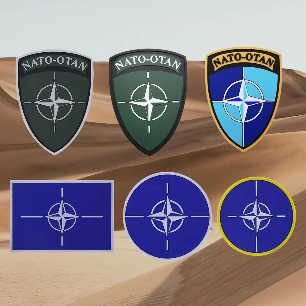 Тактические нашивки из ПВХ с крючком и петлей для рюкзаков