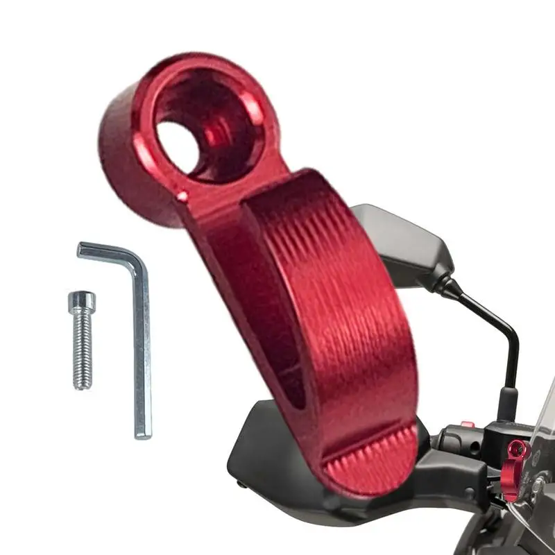 

Motorcycle Helmets Hook Adjustable Hanger Holder Rack Aluminium Alloy Handlebar Fixed Accessories For Dirt Bike Electric Scooter