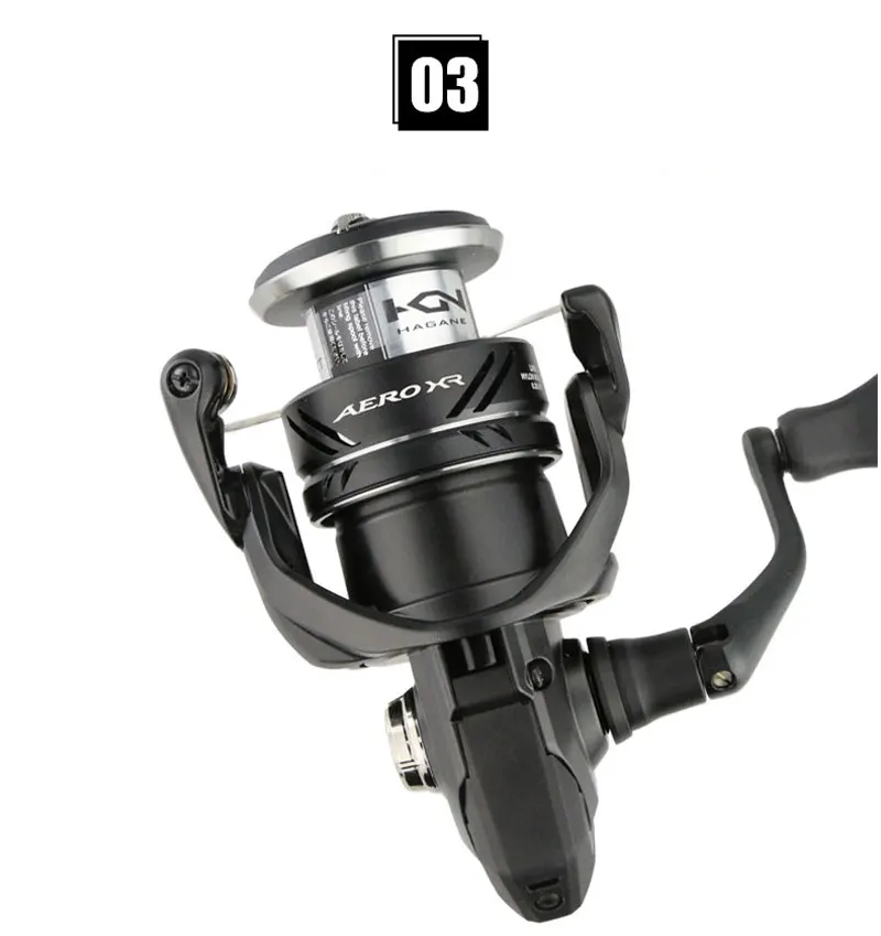 Оригинальная спиннинговая рыболовная катушка Shimano Aero XR C3000 4000 C5000 HAGANE с левой и правой рукой Saltwatrer (art.: 3920cdaeca5d2) - 3920cdaeca5d2