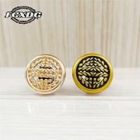 10pcs gold vintage hollow clothing buttons high quality fashion metal sewing buttons handmade diy jacket coat decorative buttons