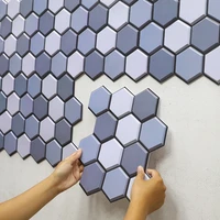 tile stickers home waterproof self adhesive mosaic vinyl wall kitchen peel and stick backsplash bathroom decor paper