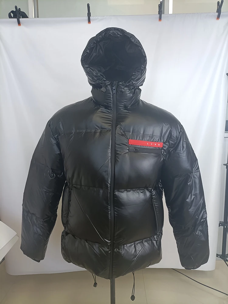 Men's Down Jacket 90% White Duck Feathers Coat Luxury High Quality Correct Version Solid Waterproof Windproof Puffer Overcoat