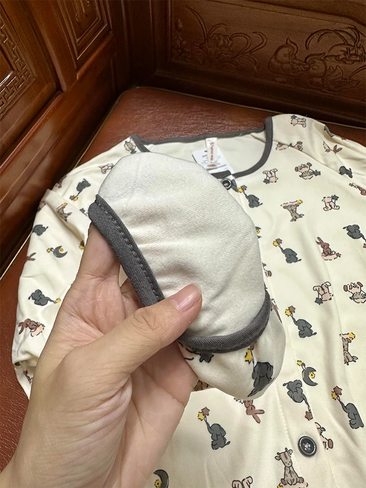 Женская бархатная Пижама с милым мультяшным принтом Новинка осени 2024 свободные