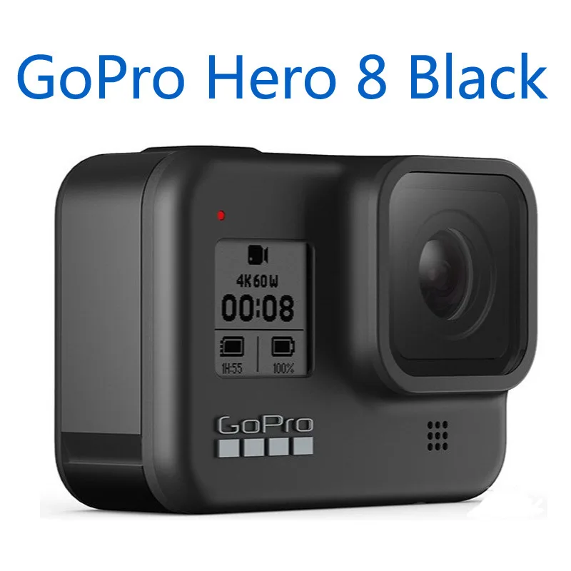 Водонепроницаемая экшн-камера GoPro HERO 8 Black оригинальная камера 4K Ultra HD 12 МП для