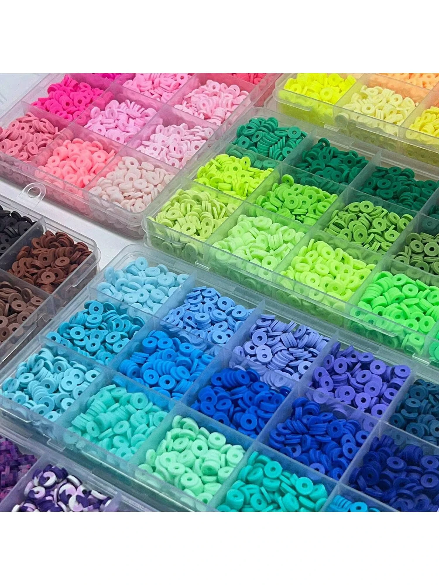 Набор Браслетов Из Глиняных Бусин Своими Руками С Бесплатными Бусинами И Нитью