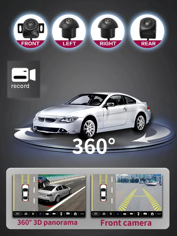 Фото Автомобильный мультимедийный плеер Carplay Android 15 12G + 512G IPS GPS 4G Bluetooth WIFI Радио для Audi A3 2002-2010 2011 S3 RS3 RNSE-PU №2