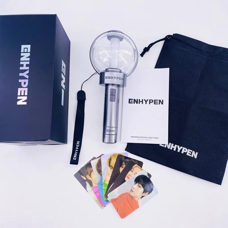 

Kpop Enhypen Lightstick With Bluetooth Concert Fan Hand Light Color-adjustable Cheering Stick Glow Lamp Collection Fans Toy Gift