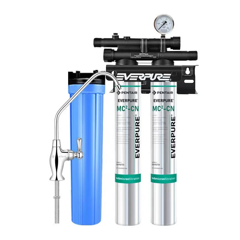 Американский центральный очиститель воды Aihuipu EVERPURE MC2 двойной комплект