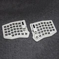 Механическая игровая клавиатура Sofle V2 58 клавиш белая