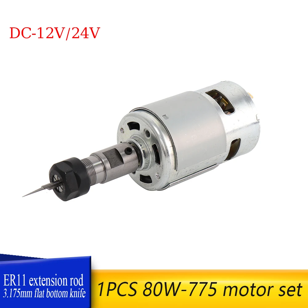 Шарикоподшипники шпиндельного двигателя высокомощные моторы с удлинителем