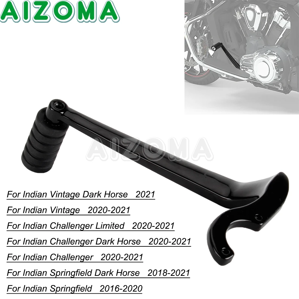 

Motorcycle Parts Heel Toe Shift Lever Shifter Pegs for Indian Vintage Challenger 2020-2021 Springfield Dark Horse 2016-21 Black