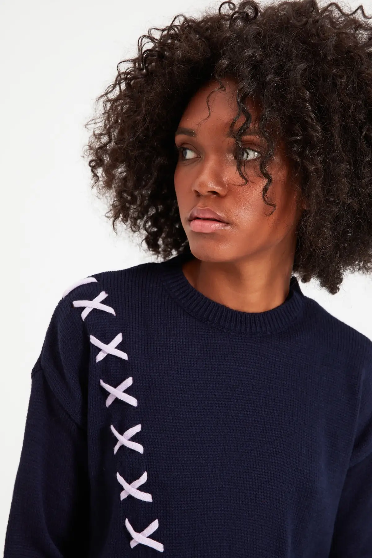 

Trendyol Lacing Detailed Knitwear Sweater TWOAW22KZ0942