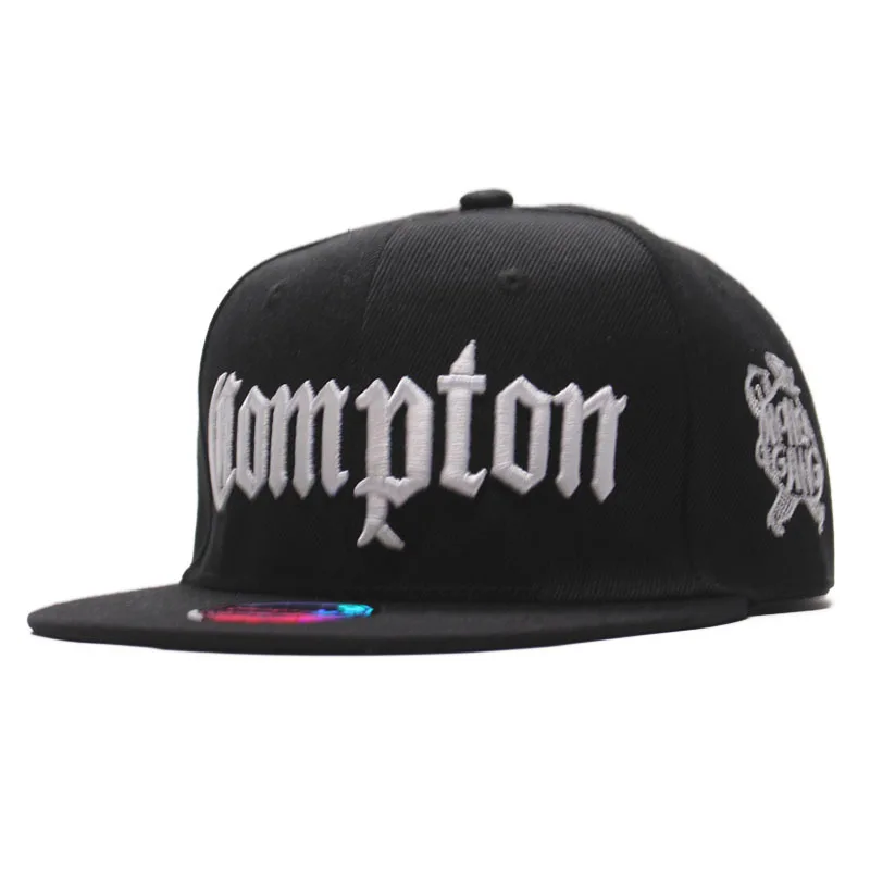 

COMPTON Baseball Cap for Women Men Fashion Sport Snapback Hat For Unisex Adjustable Flat Dad Hip Hop Hats Gorras Casquette 2022