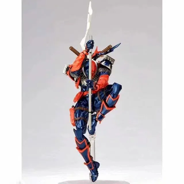 17CM Deathstroke Movable Joint Anime Action Figure Model Collection Cartoon Toys For Friend gifts images - 6