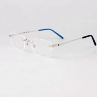 hexagonal brand retro half rim alloy ultralight prescription eyeglasses eyewear square luxury high quality glasses frames mb0107