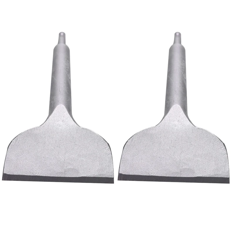 

Promotion! 2X Sds Plus Shank 3-In Wide Electric Hammer Chisel Angled Heavy Duty Bent Tile Chisel