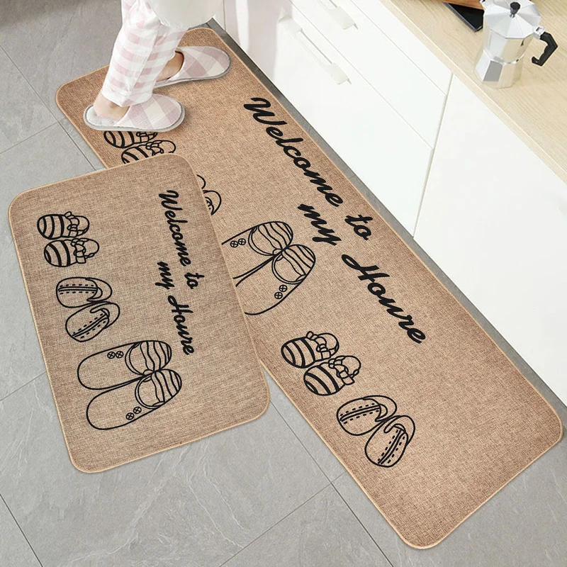 

Door Mat Indoor Entrance Kitchen Rugs and Mats Non Skid Carpet Area Rug Floor Mat for Home Entrance, Back Door, Funny Door Mat