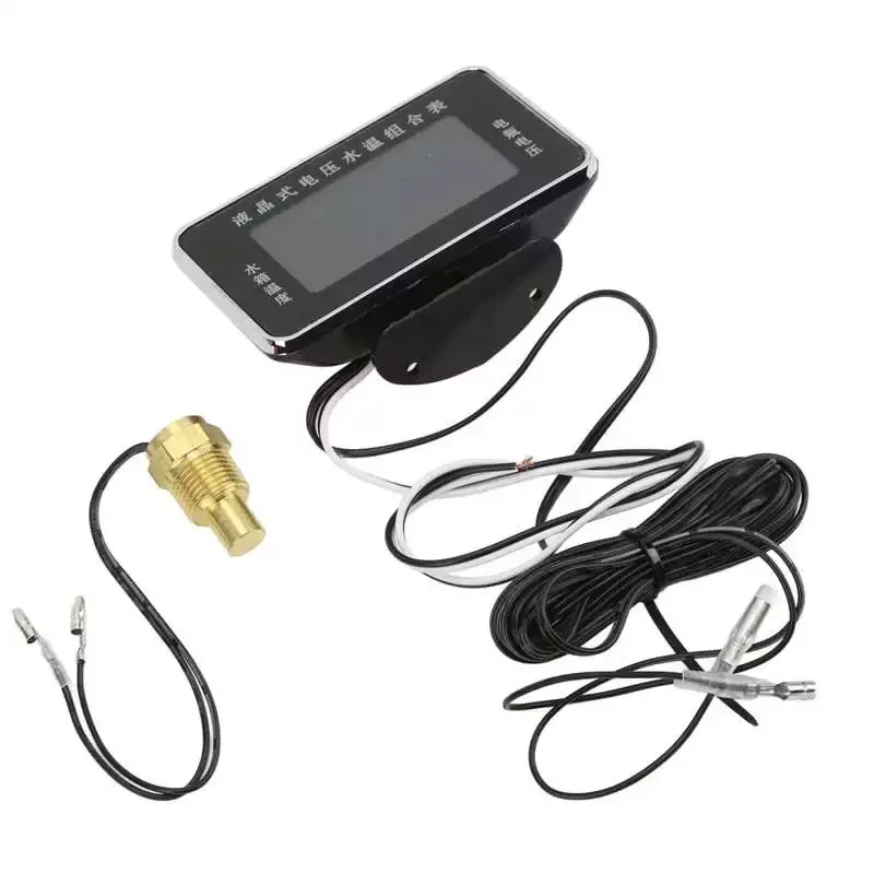

Car Voltmeter Universal Water Temperature Gauge for Boats for RVs