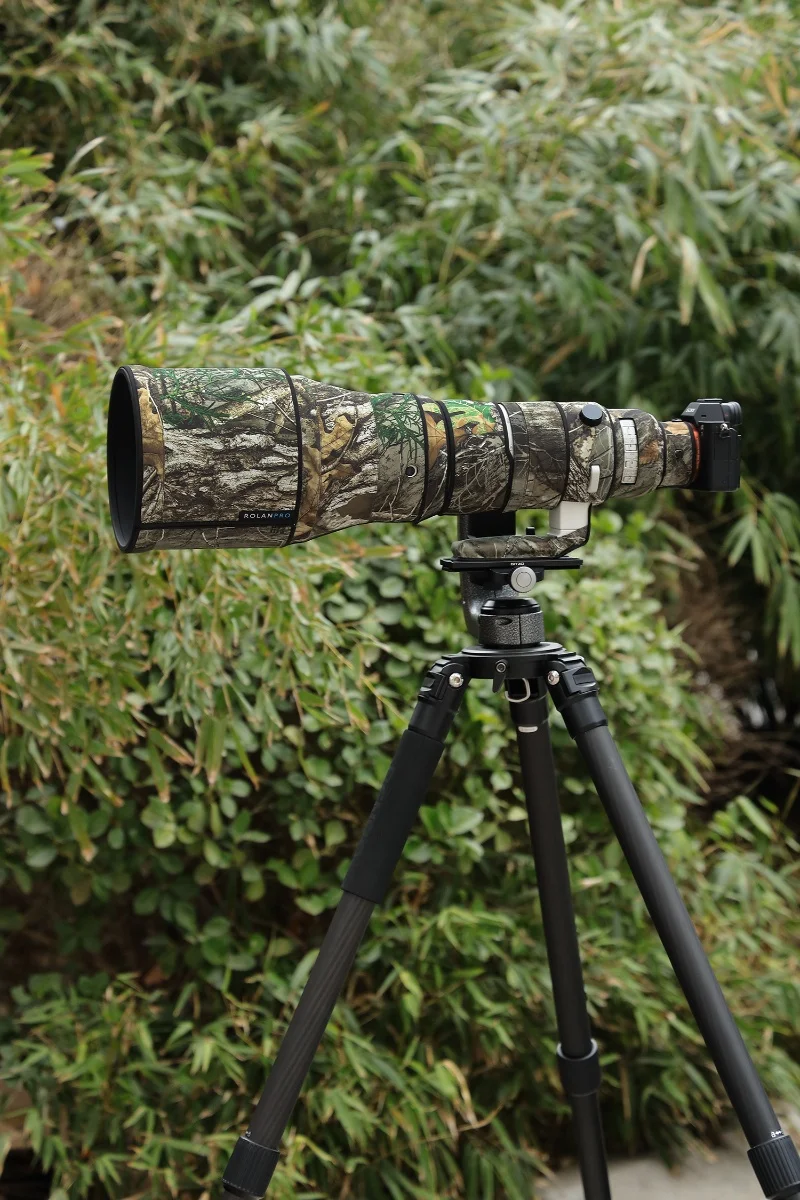 ROLANPRO камуфляжное пальто для объектива Sigma 300-600 мм F4 DG OS, спортивный водонепроницаемый непромокаемый защитный чехол для объектива, чехол для телеобъектива (art.: 3920d2a5dcceb) - 3920d2a5dcceb