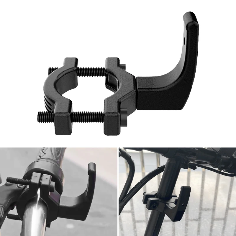 

1 шт. подвесная сумка для велосипеда, крючок для электрического скутера, передний крючок для Xiaomi Ebkie, крючки для велосипедного шлема, велосип...
