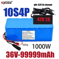 100 original 10s4p 36v battery 99 999ah battery pack 1000w battery 42v 99999mah ebike electric bicycle with bmscharger