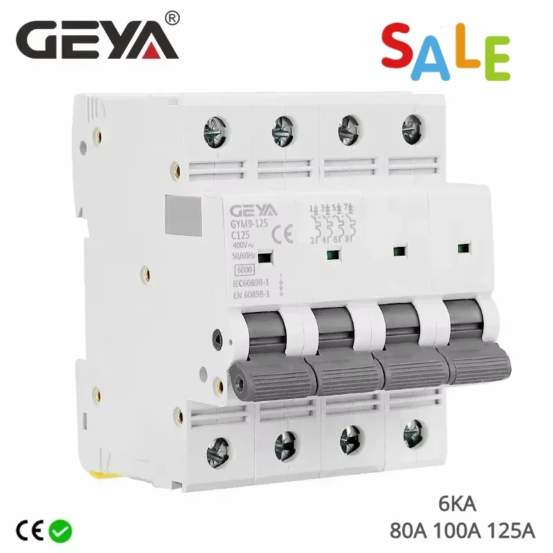 

GEYA GYM9-125 Автоматический выключатель 80-125А