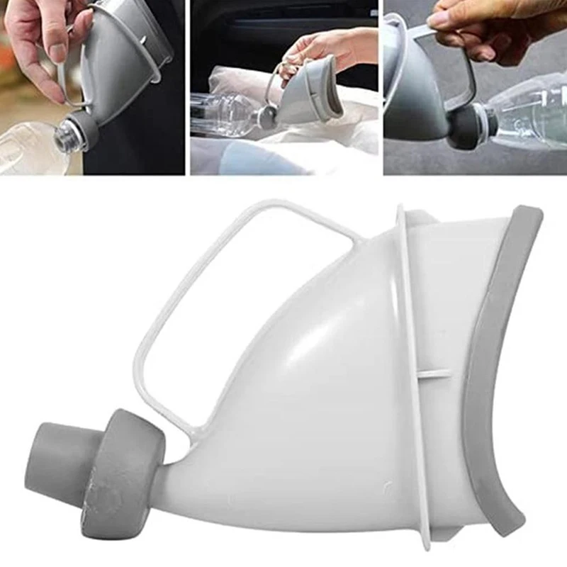 

Portable Car Travel Outdoor Adult Urinals for Man Woman Potty Funnel Peeing Camping Toilet Emergency Urine Bot