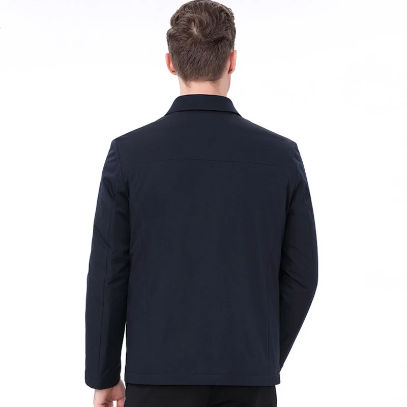 Мужская повседневная куртка под кожу крокодила простая деловая новая