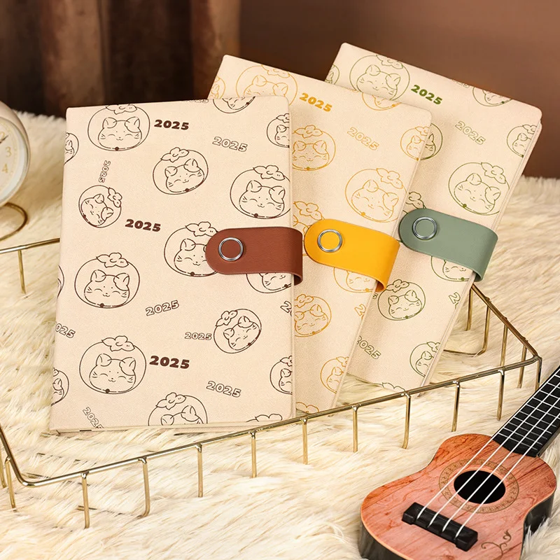 Ежедневник-планировщик 2025 органайзер для дневника еженедельный блокнот журнал A5