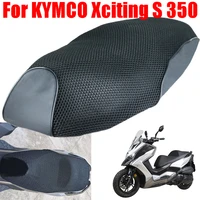 for kymco xciting s 350 s350 motorcycle accessories breathable heat insulation mesh seat cushion cover protector case seat cover