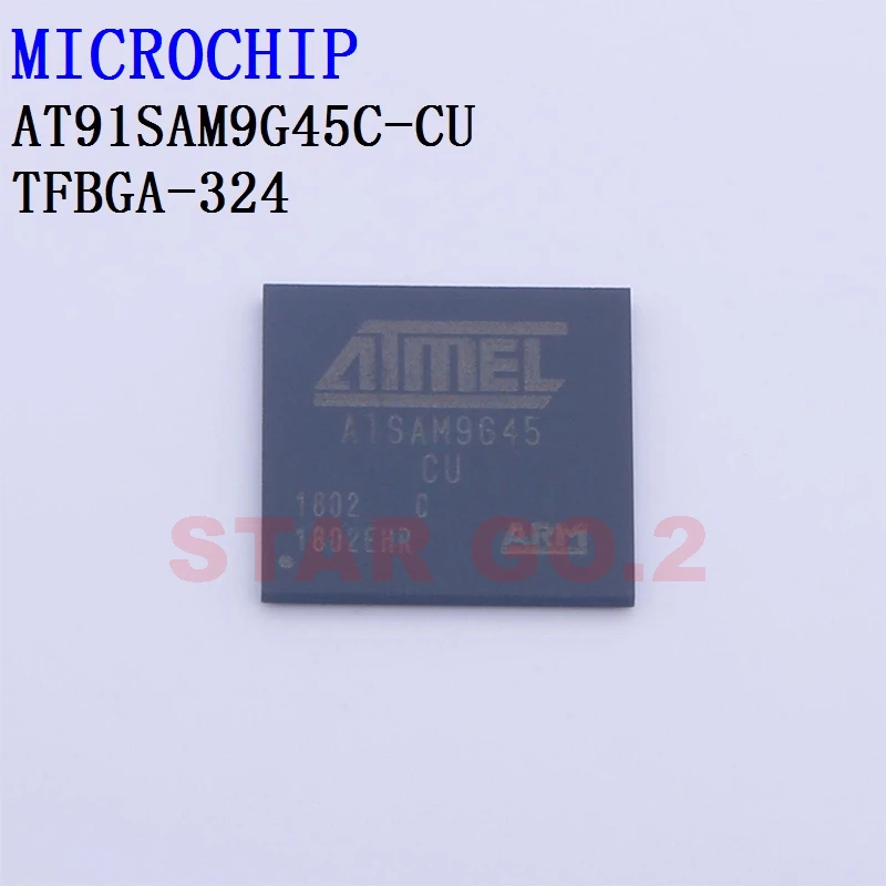 

2PCSx AT91SAM9G45C-CU TFBGA-324 MICROCHIP Microcontroller